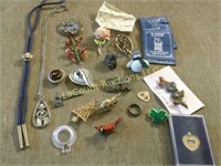 vintage costume jewelry pins necklace more