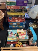 Kid’s Books, Louisville Slugger, Puzzles.