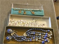 vintage charm Olympics bracelet necklace earring