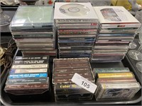 CD’s & cassettes.