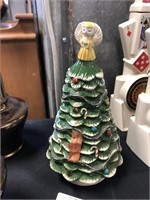 Vintage Christmas Tree Decanter.