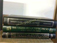 3 hard cover Readers digest books Jane Eyre
