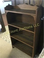 antique wood shelf 25" x 9" x 45" h great shape