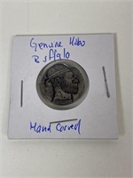 Genuine Hobo Nickel Buffalo Hand Crafted