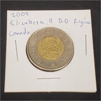 2009 Canada 2$ Two Dollar Coin Toonie