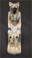 Vtg Egyptian Anubis Sit Statue