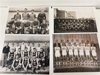 (4) 1900s Cda High Sports Teams Prints 8.5X11"