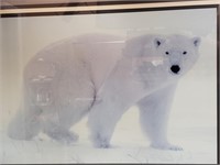 Large Polar Bear Framed Print