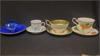 (4) Tea Cup Collection
