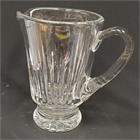 Lead Crystal Clear Glass Pitcher