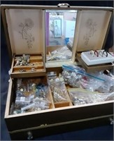 Large Jewlery Box full of Jewelry