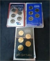 2001 Statehood Quarter Colletion x3