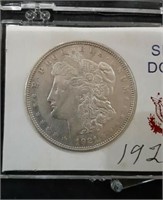 Morgan Silver Dollar "1921"-D