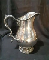 1846 Roger's Brothers Large Pitcher 10"