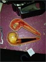 Pipe with case. Made in Austria