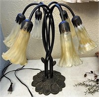 19 inch cast-iron lamp