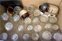 Glasses jars and more