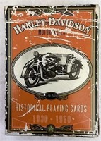 Harley Davidson playing cards