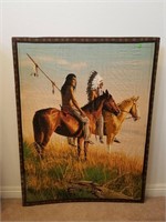 Native American Print on Fabric