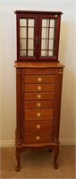 Nice Tall Jewelry Armoire