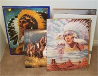6 Native American Prints