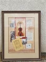 Large Violinist Print