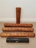 5 Wood Incense Burners