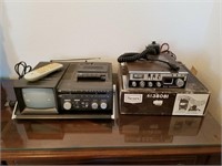 2 Sears CB Radios, Astra Portable TV/Radio