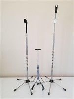 3 Microphone Stands