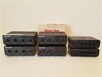 4 Radio Shack Stereo Tape Control Centers & More