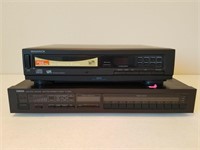 Yamaha Stereo Tuner & Magnavox CD Player