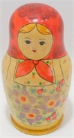 Vintage Russian Nesting Dolls - 10 total, Some
