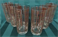 5 PC GLASS TUMBLER COLLECTION