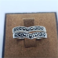 $80 Sterling Silver Marcasite Rings