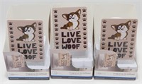 3 New "Live Love Woof" Fragrance Oil Diffusers