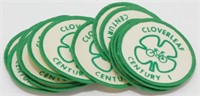 15 New Old Stock Cloverleaf Bicycle Patches