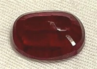 Natural 5.50 Ct Ruby Gemstone * Excellent Oval Cut