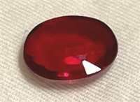 Natural 6.46 Ct Ruby Gemstone * Excellent Oval Cut