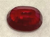 Natural 11.77 Ct Ruby Gemstone ( Oval Shape )