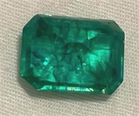 Natural 7.57ct Green Emerald Gemstone