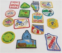 15 Vintage Bicycle Patches