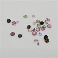 $100  Genuine Tourmaline Gemstones 2-5Mm (3ct)