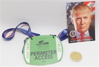 Donald Trump Collection: DJT Post Card, 2019 Gold
