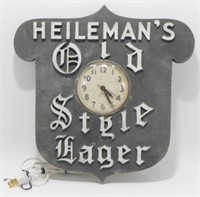 * Heileman's Old Style Lager Cast Aluminum
