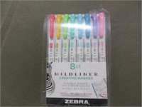 Zebra mildliner creative markers