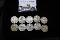 Silver 10 Liberty Coins
