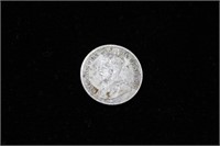 Silver Canadian 10 Cents Coin