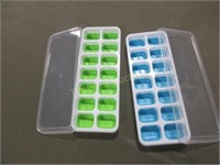 Ice Cube trays with lids (2)