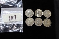 Silver 6 Coins
