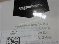 Amazon Basics yoga blocks (2) - purple